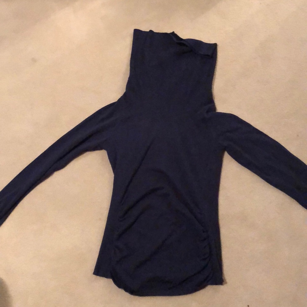 The Limited royal blue cowl neck turtleneck